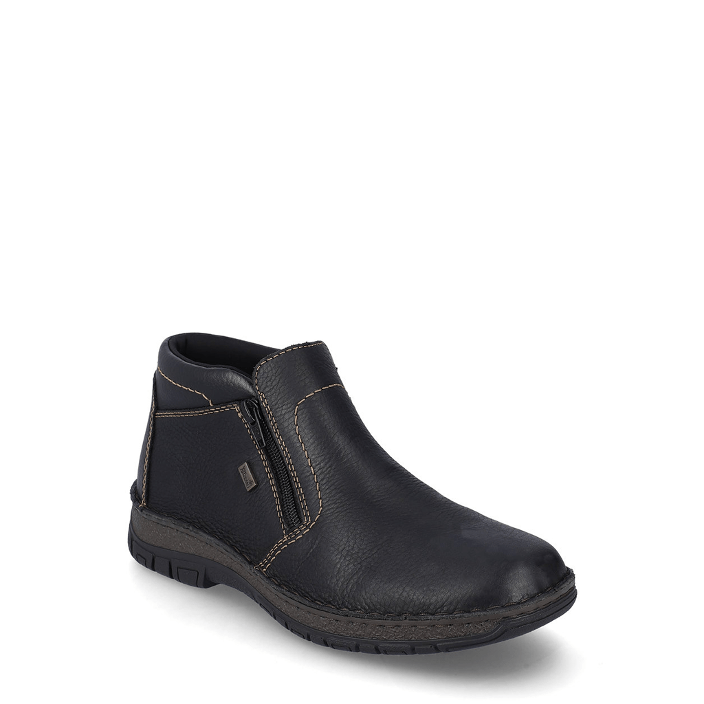 Rieker, 05173, Men's, Chelsea Boot, Black, Angled view