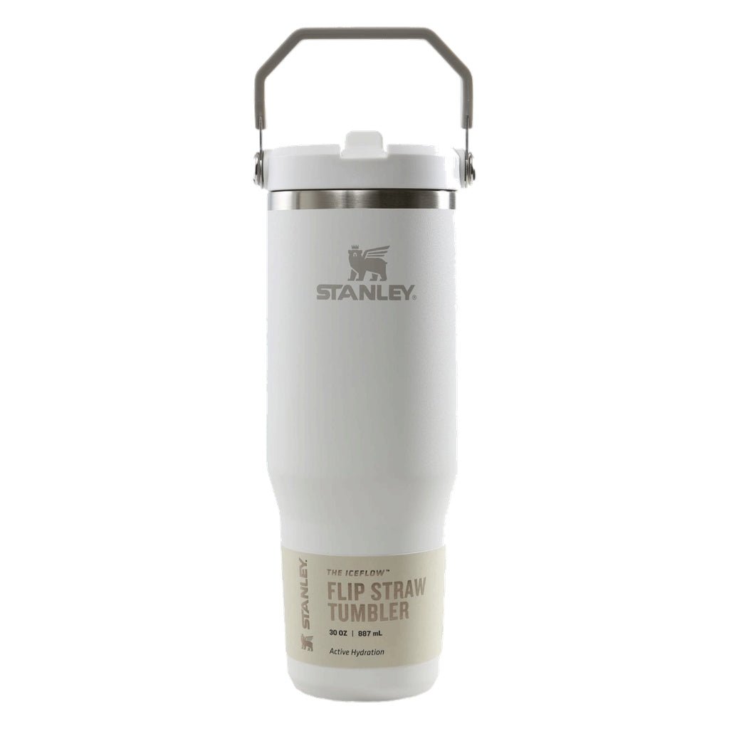 Stanley, IceFlow Flip Straw 2.0 Tumbler 30oz, Frost, Front view