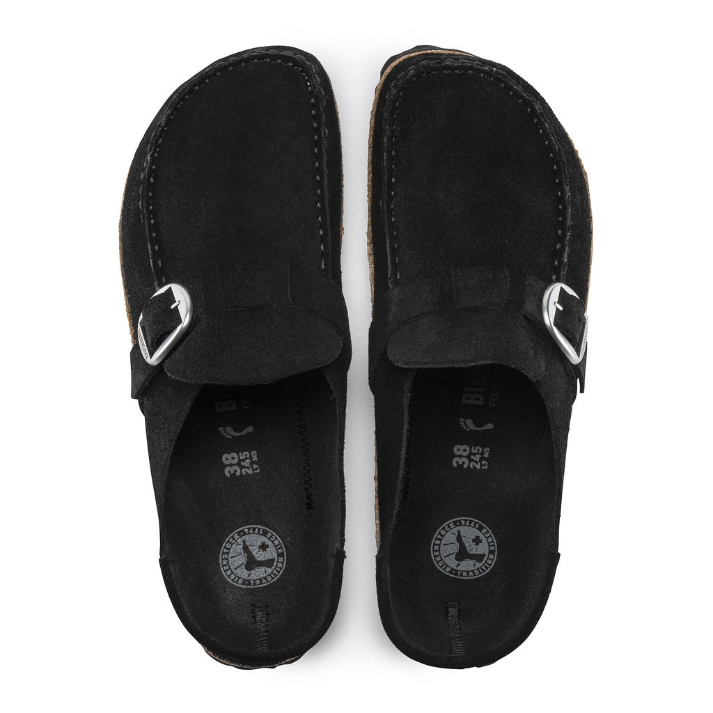 Birkenstock, Buckley, Women's, Clog, Black, Top view