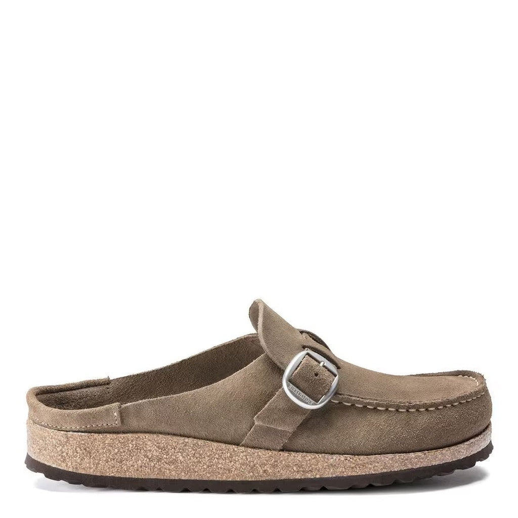 Birkenstock, Buckley, Women's, Clog, Gray Taupe, Side view