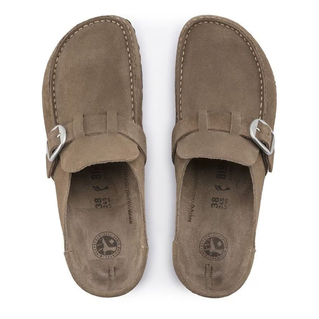 Birkenstock, Buckley, Women's, Clog, Gray Taupe, Top view