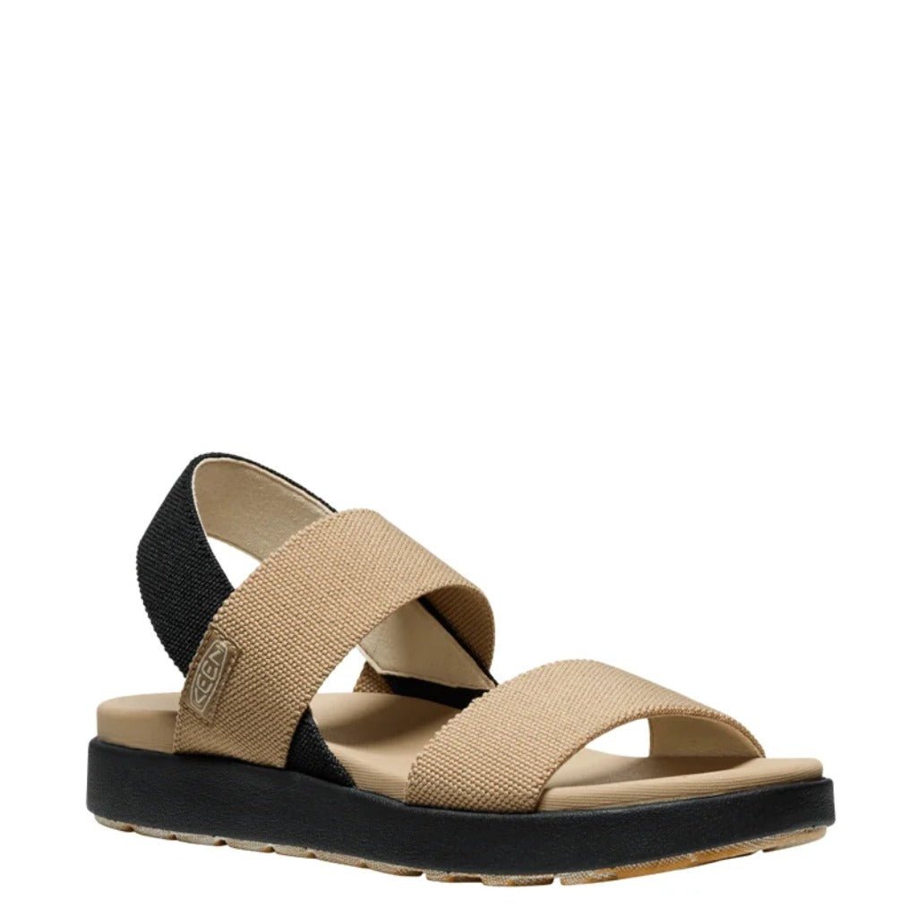 Keen Elle Backstrap - Cornstalk/Black - Shoetopia Footwear