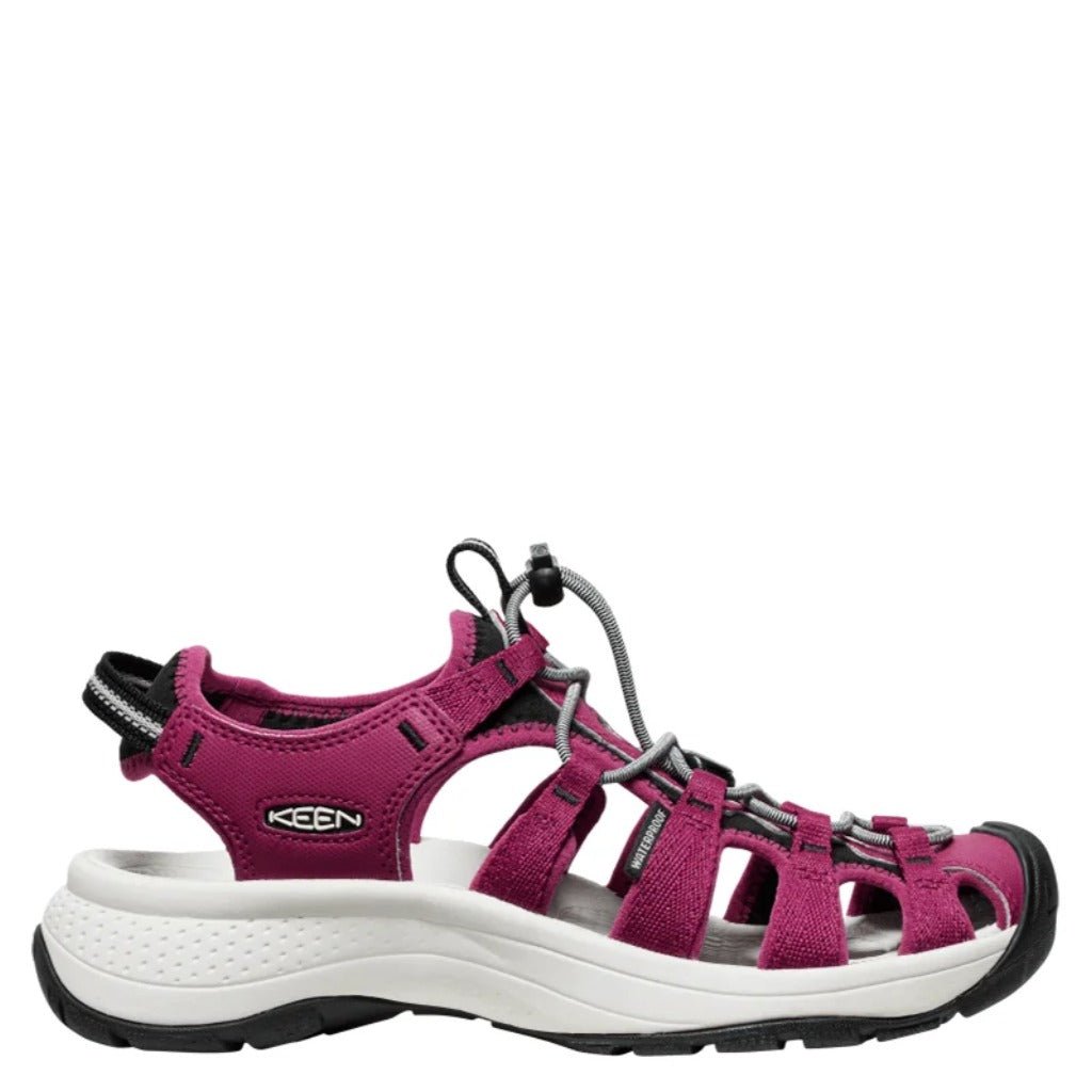 Keen Astoria West Sandal - Beaujolais/Star White - Shoetopia Footwear