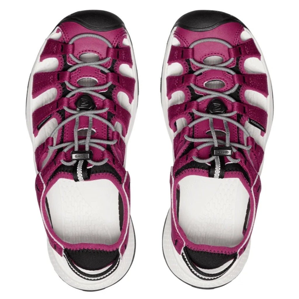 Keen Astoria West Sandal - Beaujolais/Star White - Shoetopia Footwear