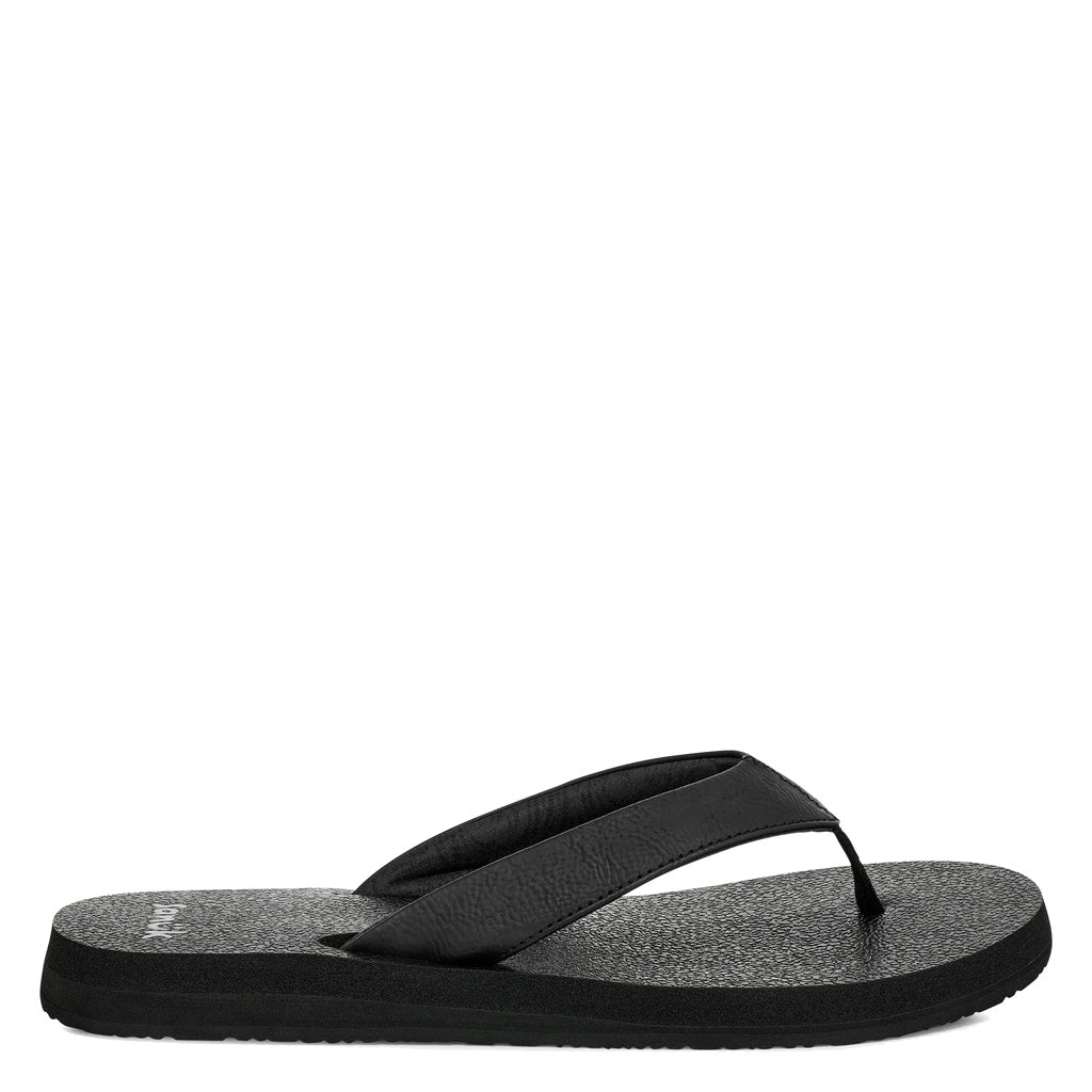 Sanuk, Yoga Mat II, Women's, Sandal, Ebony, Side view