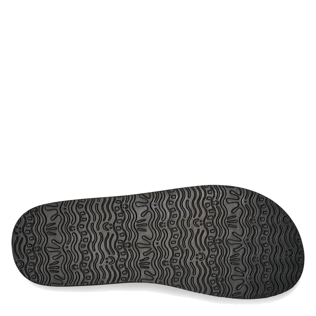 Sanuk, Yoga Mat II, Women's, Sandal, Ebony, Top view
