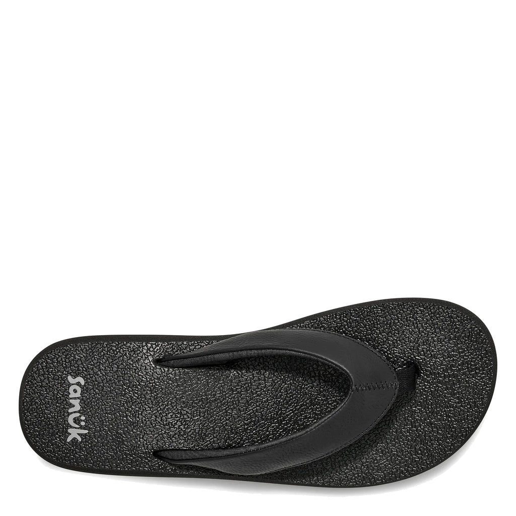 Sanuk, Yoga Mat II, Women's, Sandal, Ebony, Outsole view