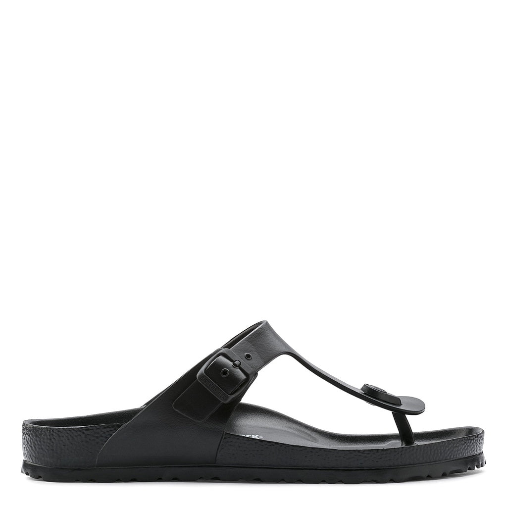 Birkenstock, Gizeh EVA, Women's, Sandal, Black, Side view