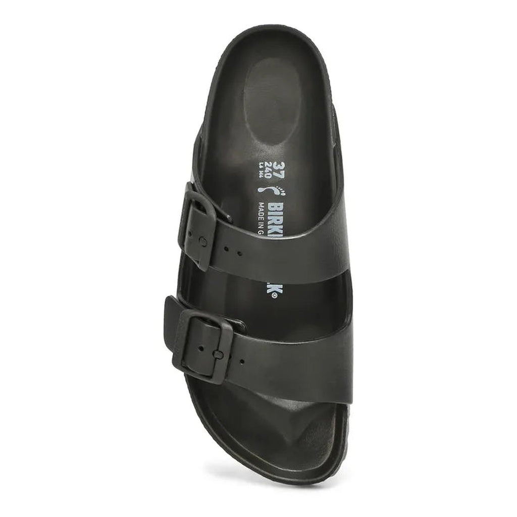 Birkenstock, Arizona EVA, Unisex, Sandal, Black, Top view