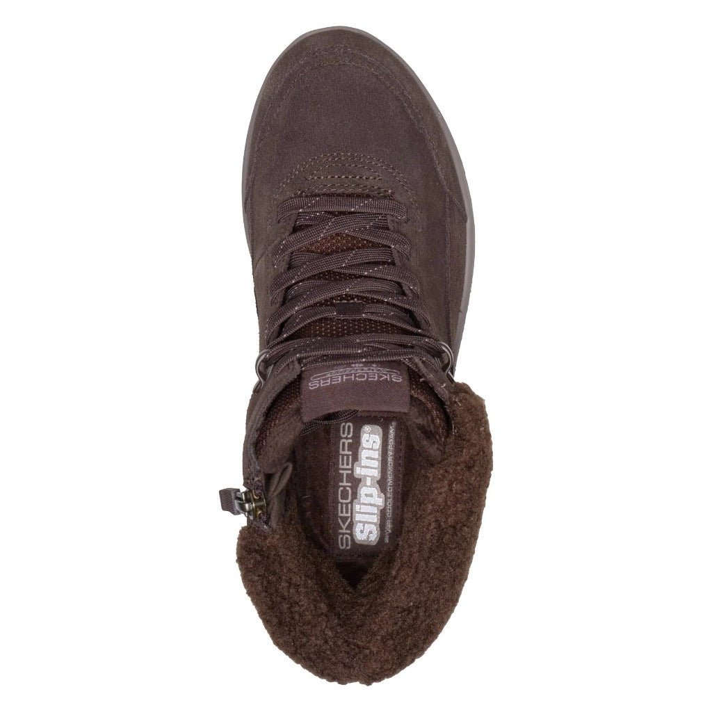 Skechers Slip-Ins Glacial Ultimate Trail Days - Chocolate - Shoetopia Footwear