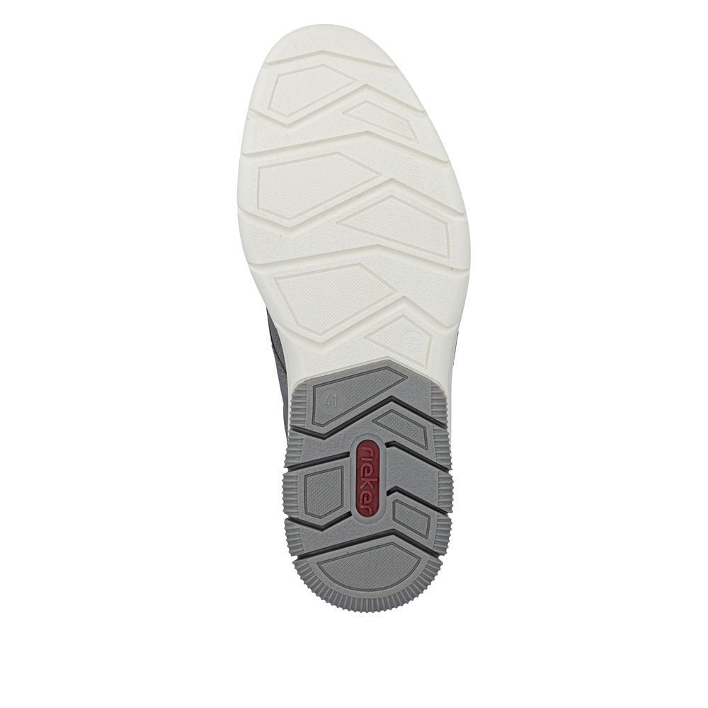 Rieker, 14450, Men's, Casual Shoe, Grey, Outsole view