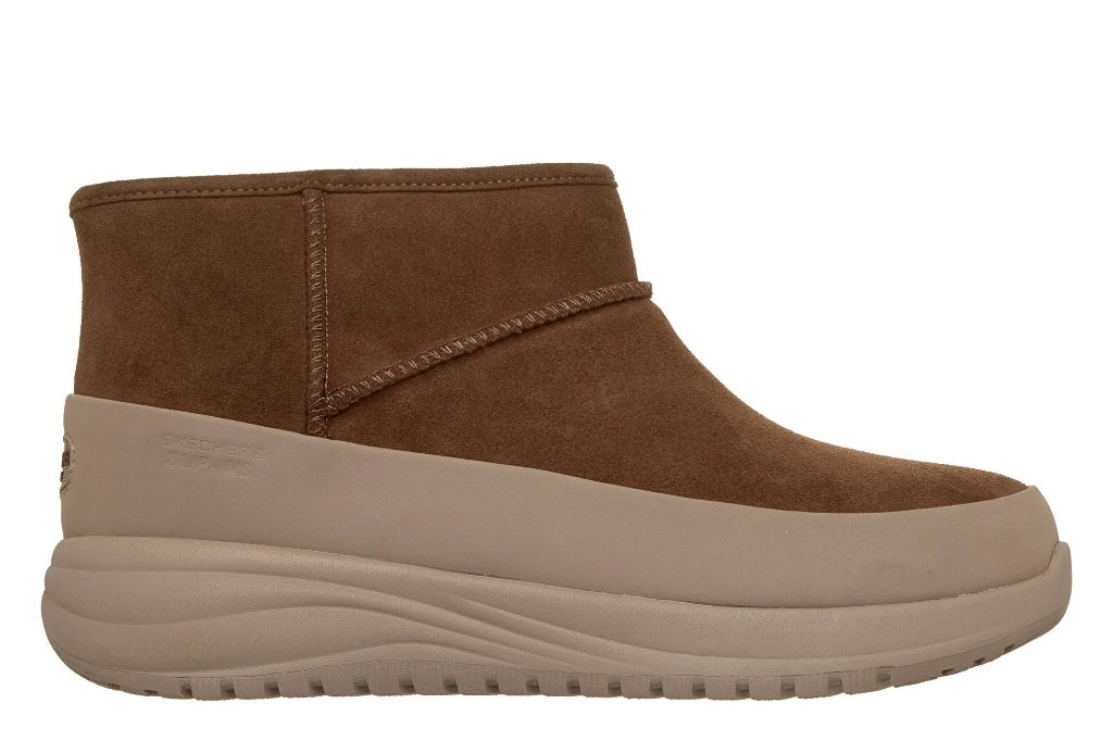 Skechers, Slip-Ins On-The-GO Stellar Irene, Women's, Boot, Brown, Side view