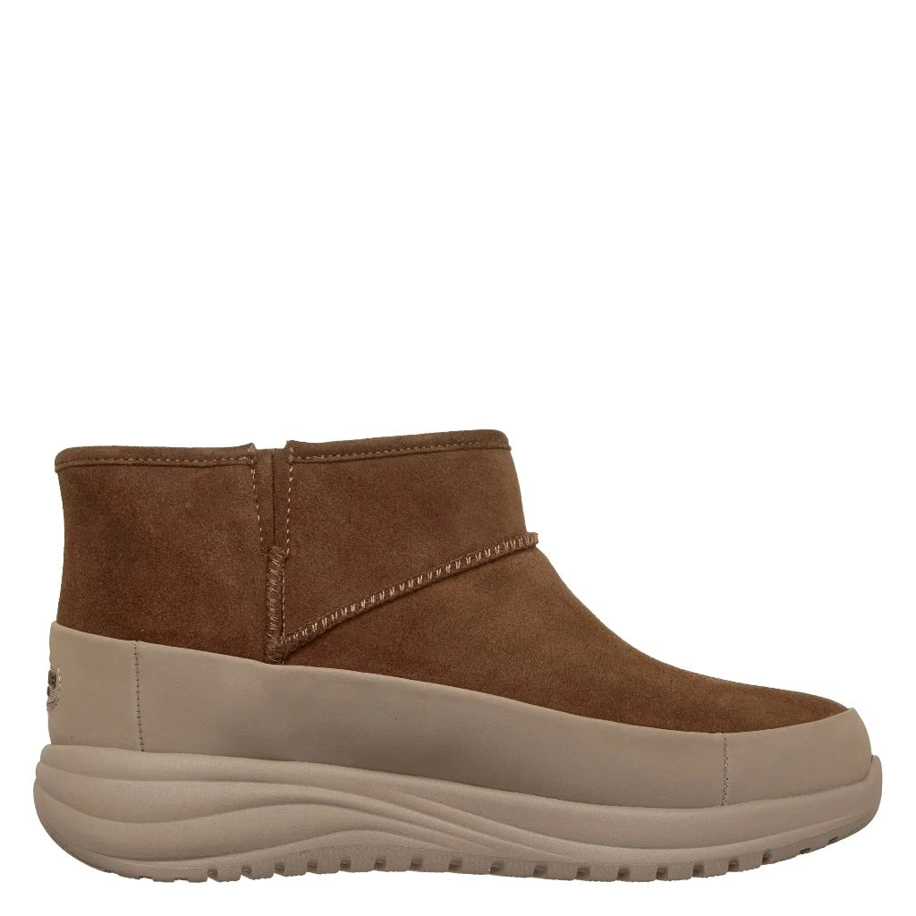 Skechers, Slip-Ins On-The-GO Stellar Irene, Women's, Boot, Brown, Medial side view