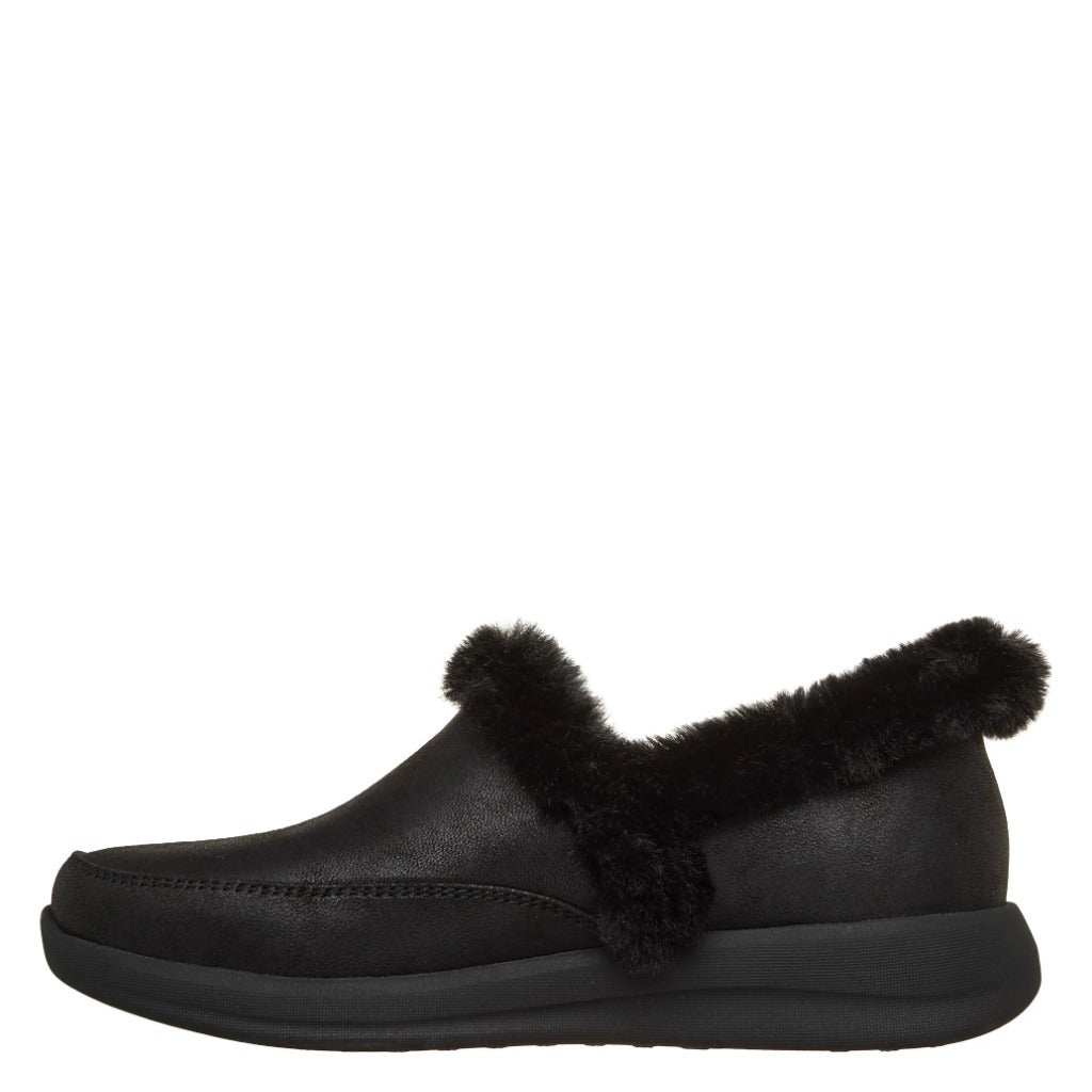 Skechers Slip-Ins Cozy Escape Black - Shoetopia Footwear