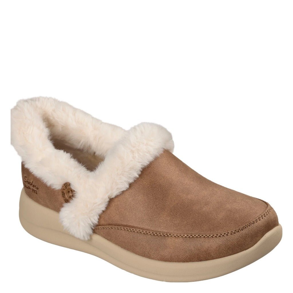 Skechers Slip-Ins Cozy Escape Chestnut - Shoetopia Footwear