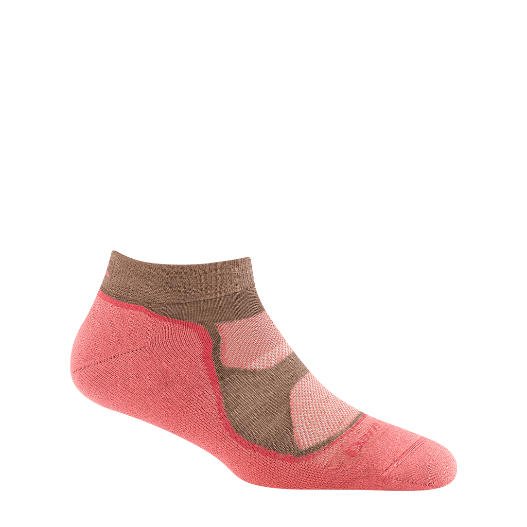 Darn Tough, Light Hiker No Show, Women's, Hiking Sock, Canyon, Side view