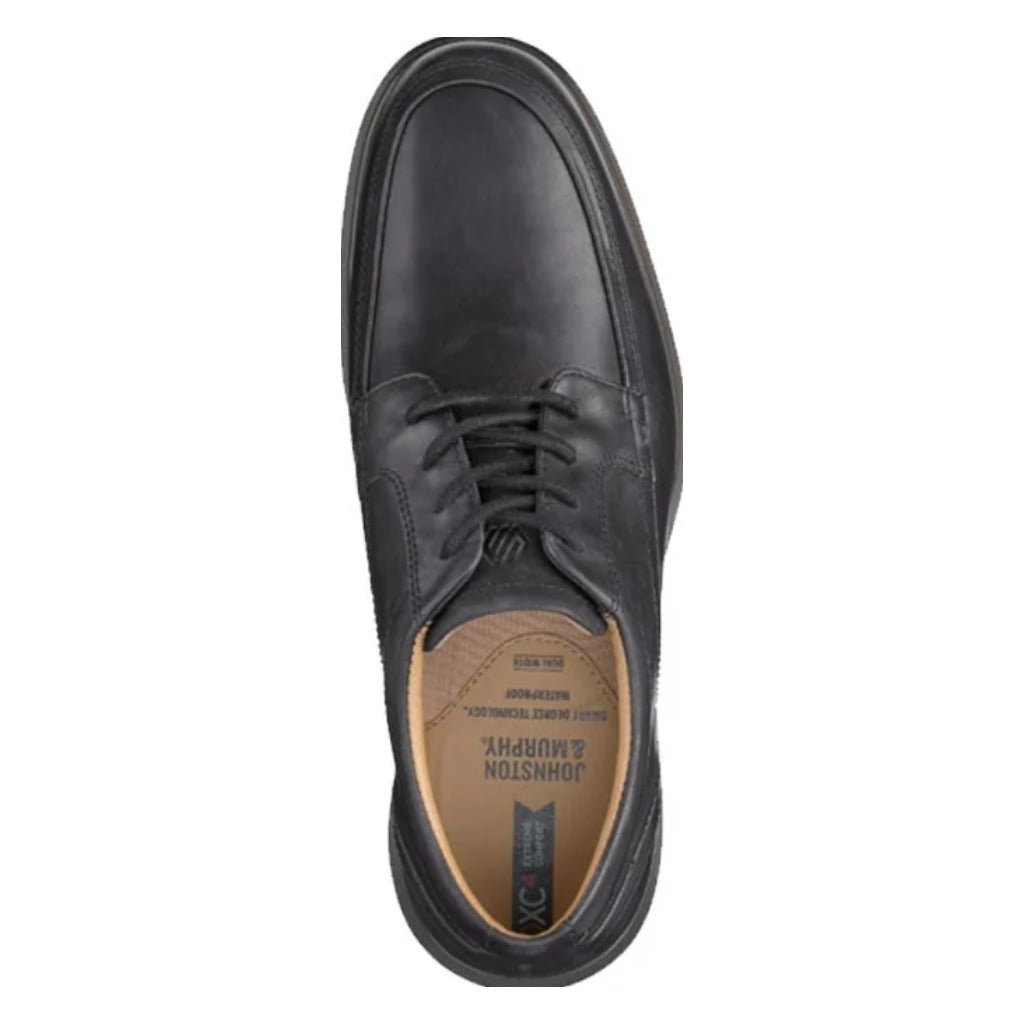 Johnston & Murphy XC4 Stanton Moc Lace Up, Black - Shoetopia Footwear