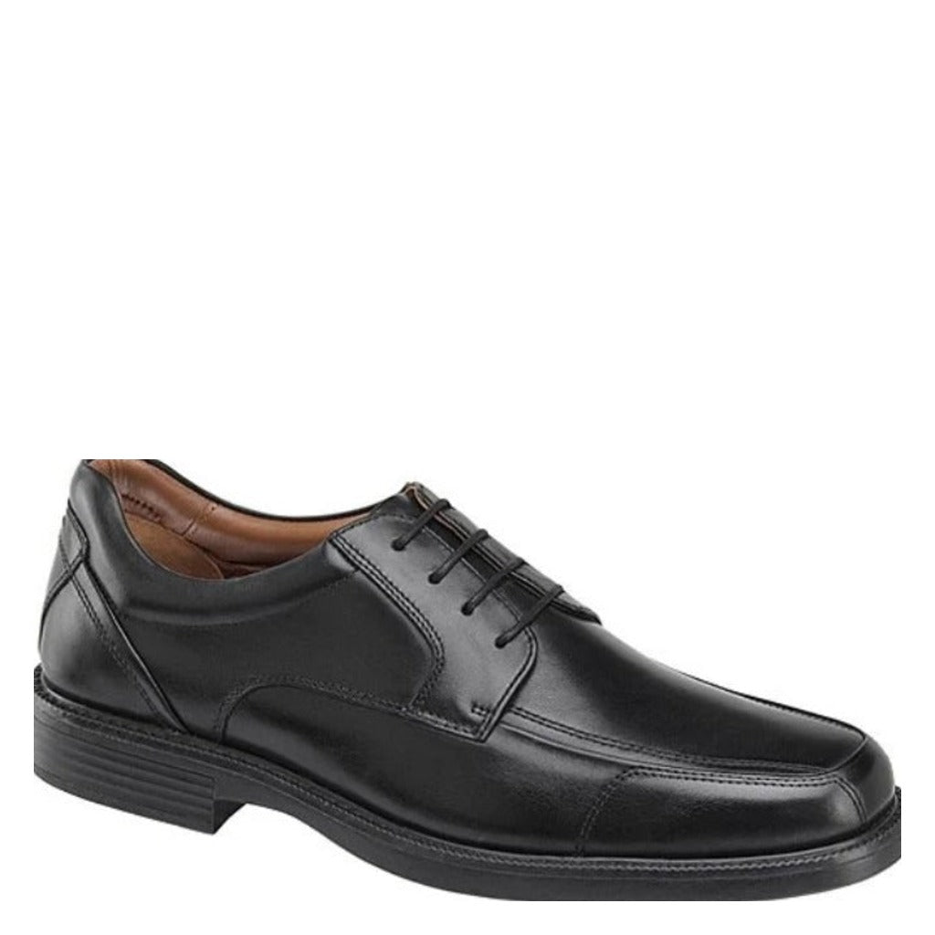 Johnston & Murphy Stanton Moc Lace-Up, Black - Shoetopia Footwear