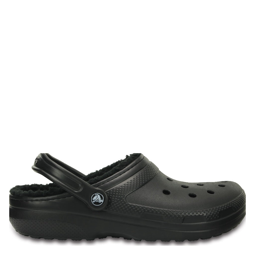 Crocs Classic Lined Clog - Black - Shoetopia Footwear