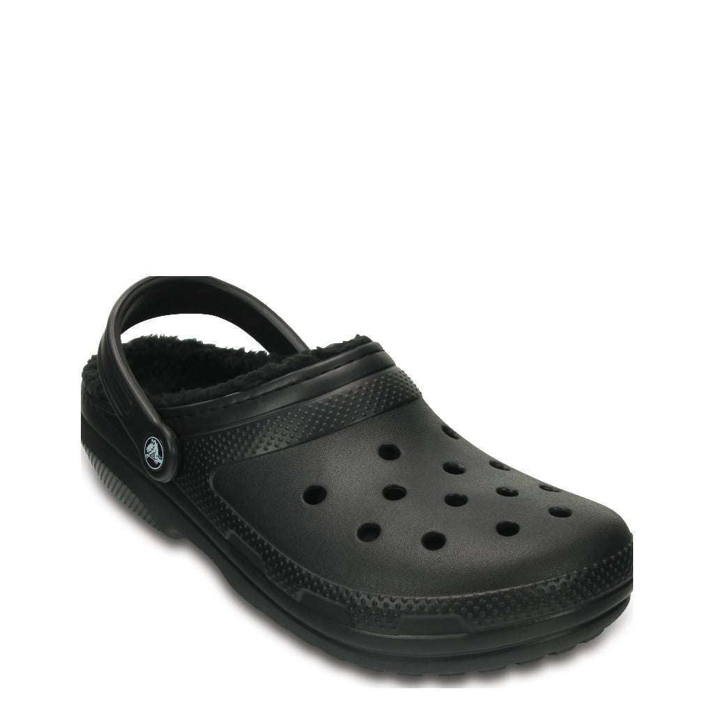Crocs Classic Lined Clog - Black - Shoetopia Footwear