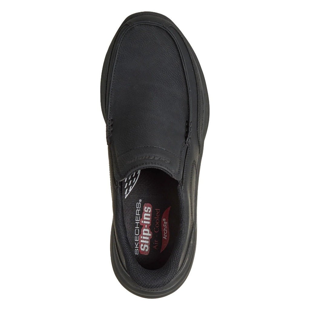 Skechers Slip-Ins Arch Fit Superior Mantis Black, Extra Wide - Shoetopia Footwear