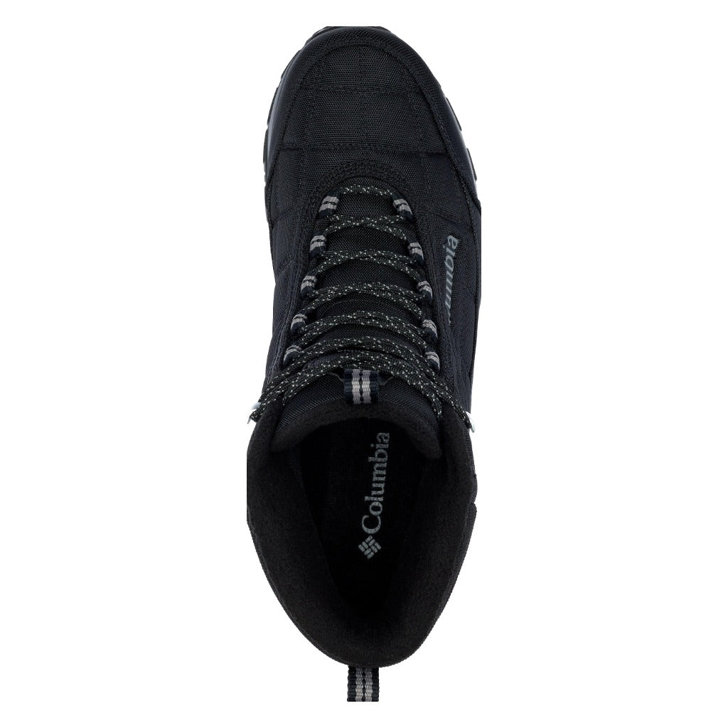 Columbia Firecamp Black, Wide Fit - Shoetopia Footwear