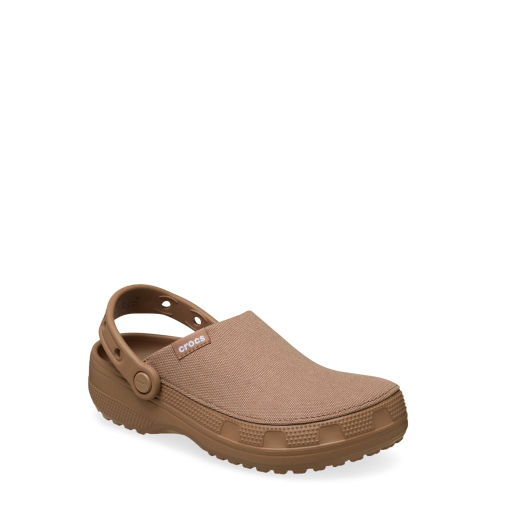 Crocs, Crafted Clog, Men's, Clog, Milk Chocolate, Angled view