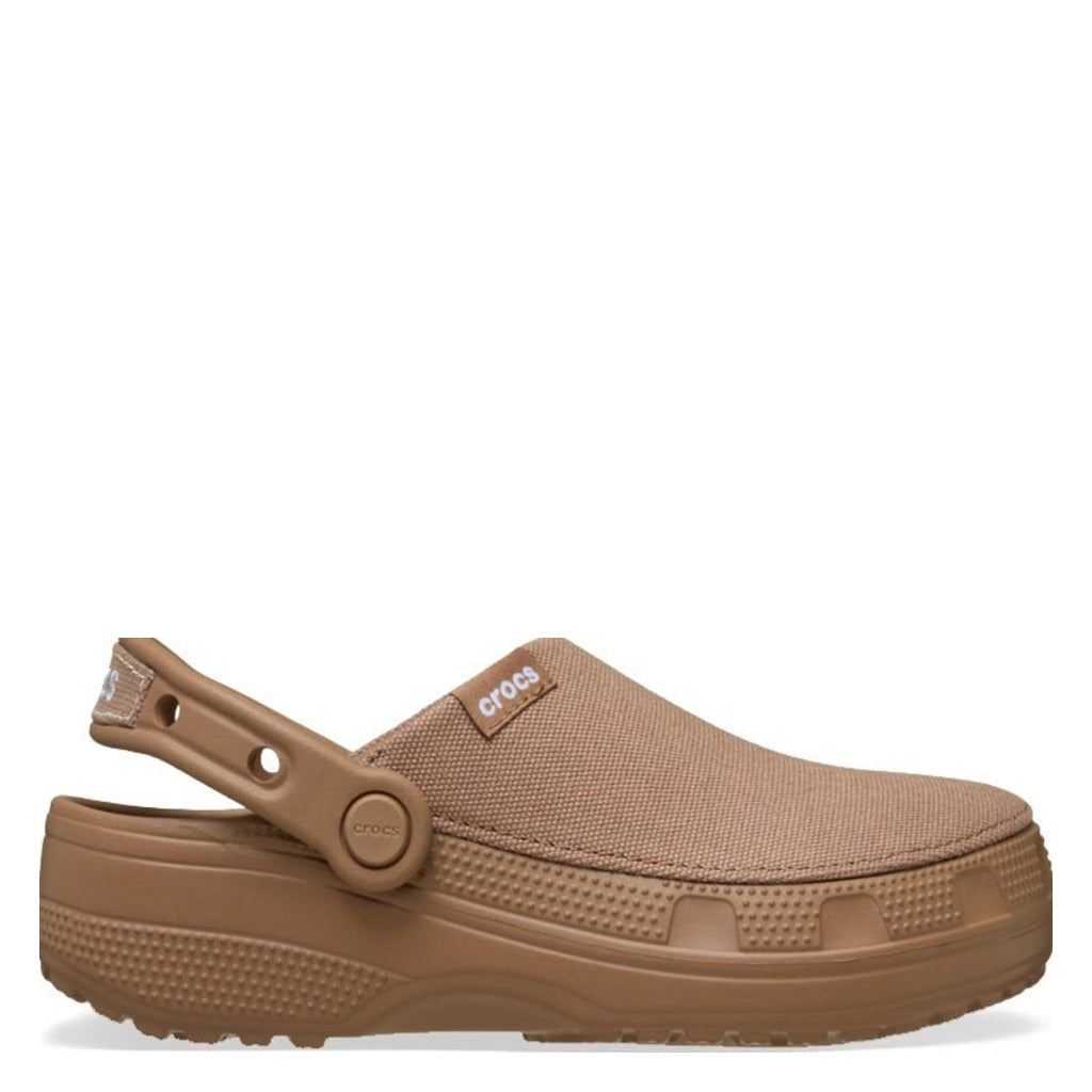 Crocs, Crafted Clog, Men's, Clog, Milk Chocolate, Side view