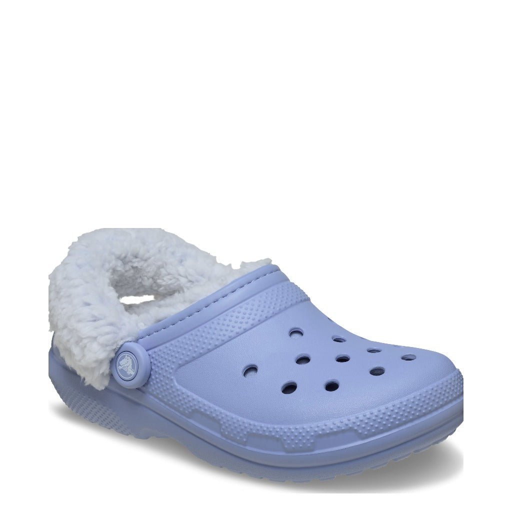 Crocs Classic Fleeced Lined Clog - Blue Haze - Shoetopia Footwear