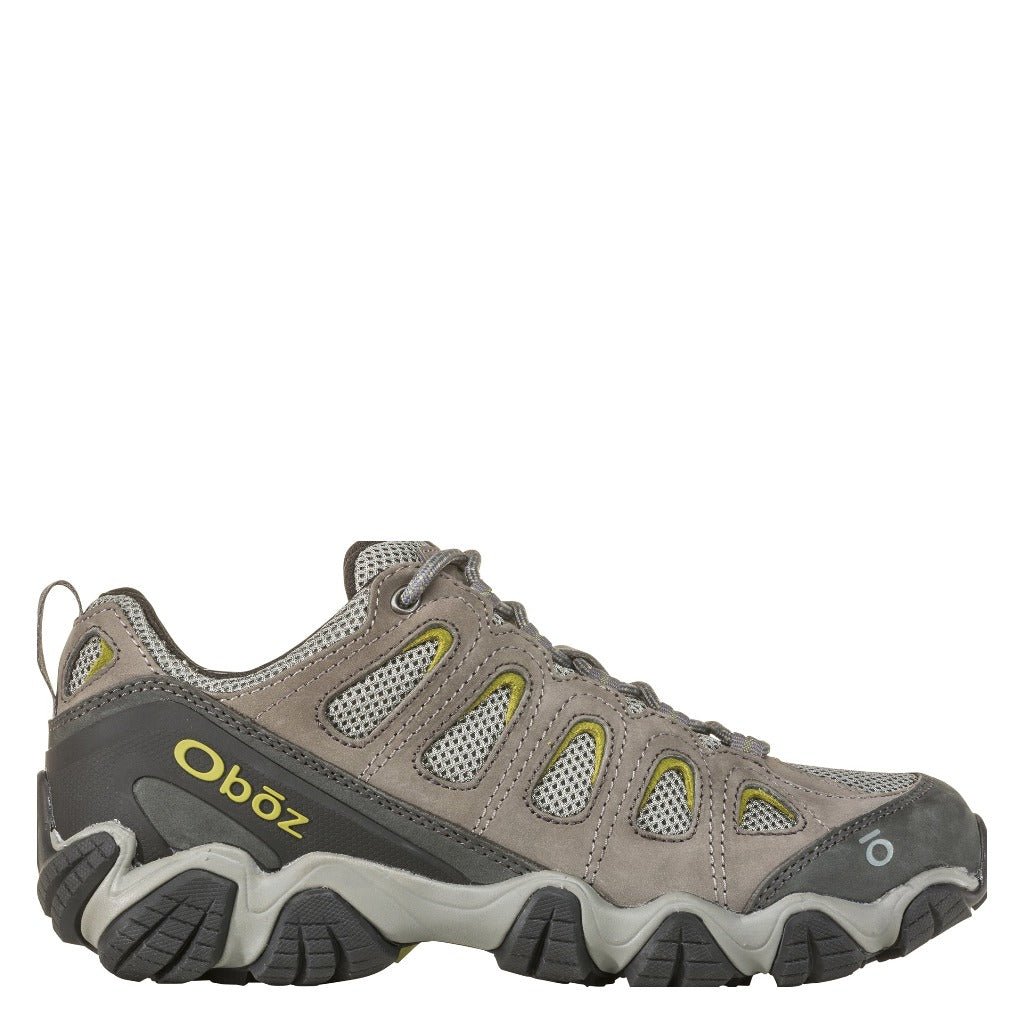 Oboz, Sawtooth II Low, Men's, Hiking Shoe, Pewter, Side view