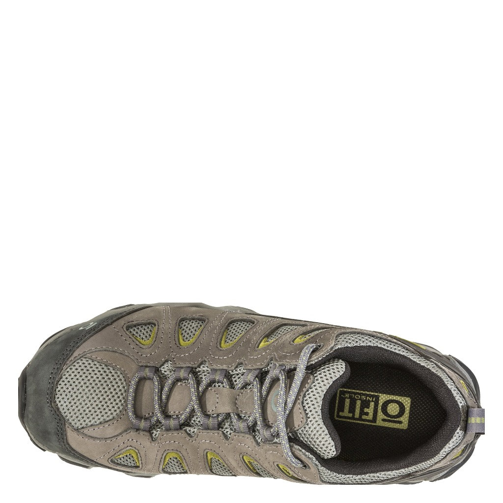 Oboz, Sawtooth II Low, Men's, Hiking Shoe, Pewter, Top view