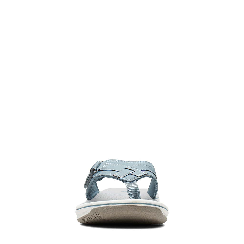 Clarks, Breeze Sea, Women's, Flip-Flop, Blue/Grey, on-foot view