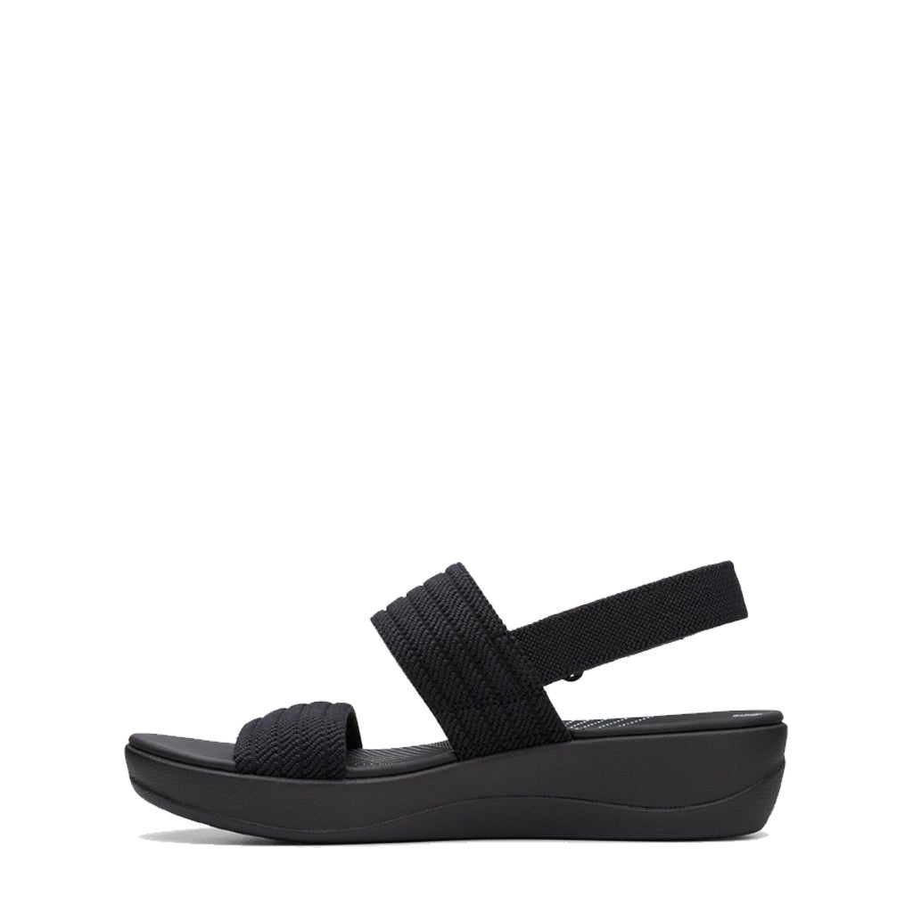 Clarks, Arla Stroll, Women's, Sandal, Black, Rear view