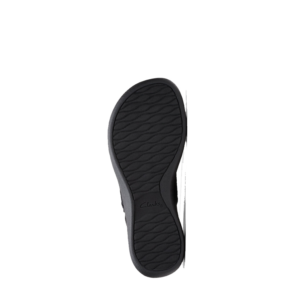 Clarks, Arla Stroll, Women's, Sandal, Black, Outsole view