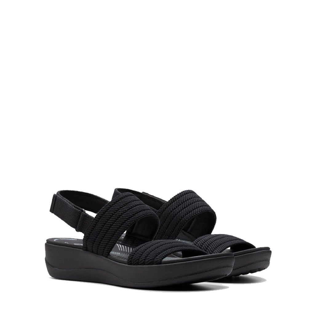 Clarks, Arla Stroll, Women's, Sandal, Black, Top view