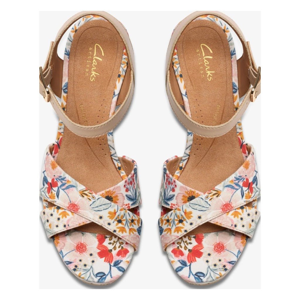 Clarks Chicly Floral - Shoetopia Footwear