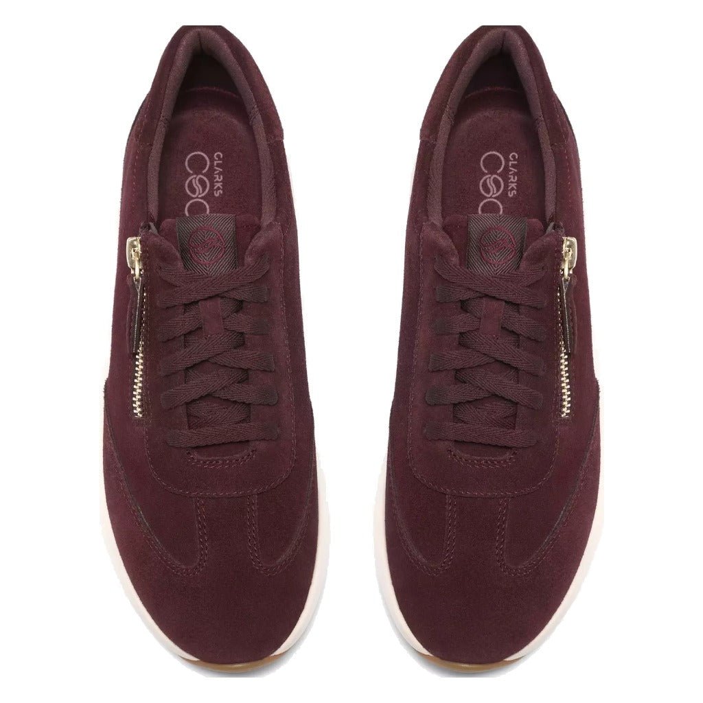 Clarks Code R Run - Red - Shoetopia Footwear