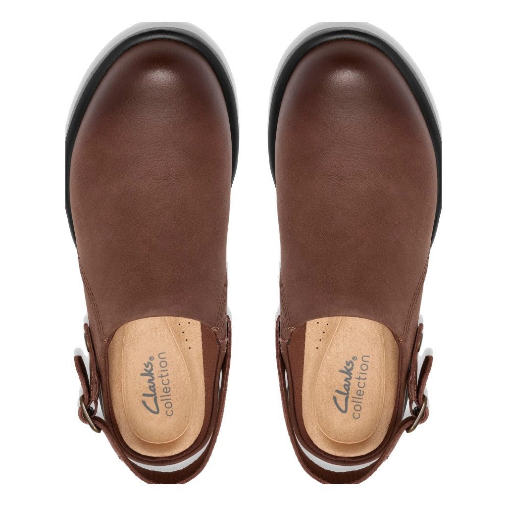 Clarks Kynnzie Mule - British Tan - Shoetopia Footwear