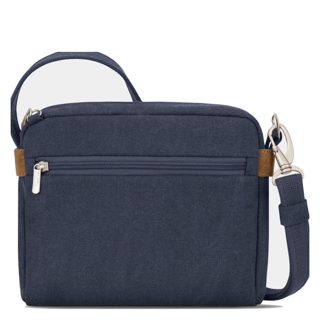 Travelon Anti-Theft Heritage Crossbody - Indigo - Shoetopia Footwear