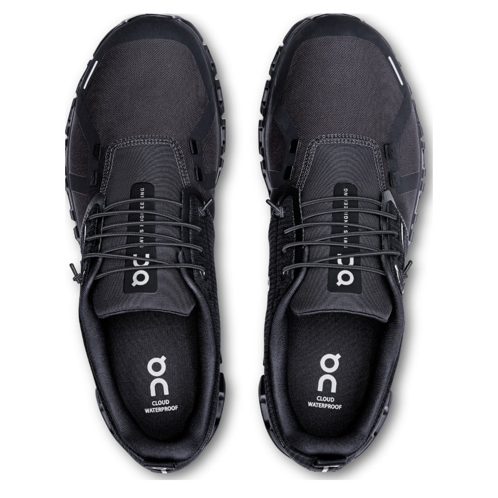 On Cloud 6 Waterproof Men's Black - Shoetopia Footwear