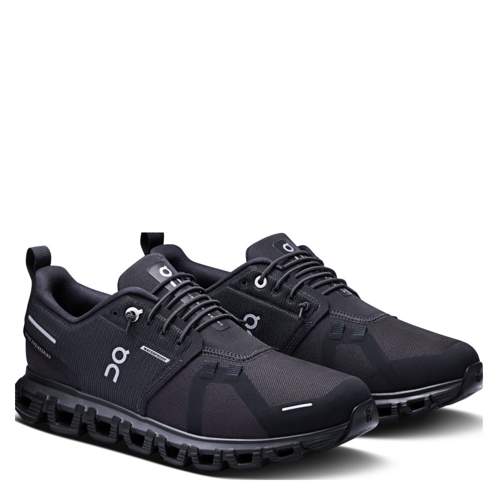 On Cloud 6 Waterproof Women's Black - Shoetopia Footwear