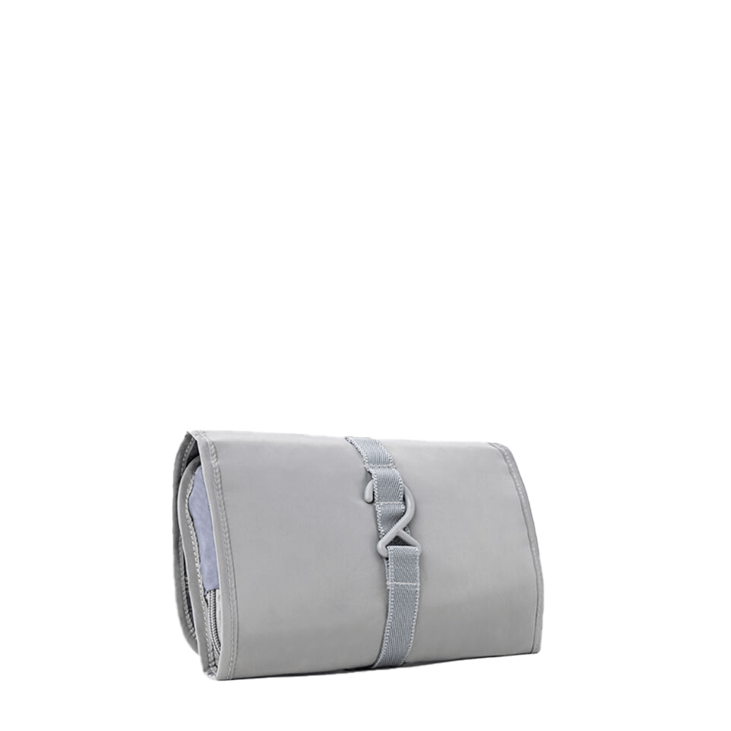 Travelon, Pi Shine On Toiletry Case, Women's, Toiletry Bag, Graphite, Angled view
