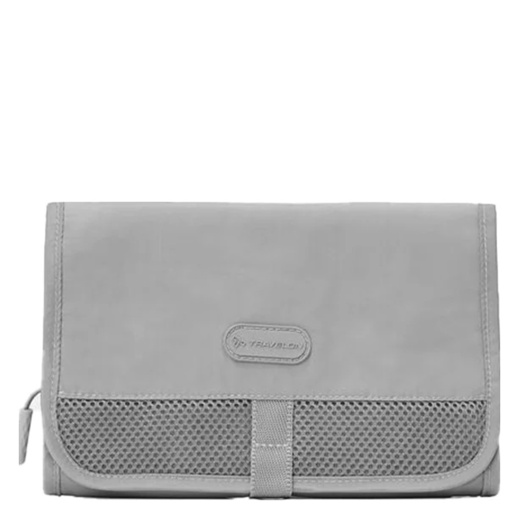 Travelon, Pi Shine On Toiletry Case, Women's, Toiletry Bag, Graphite, Front view