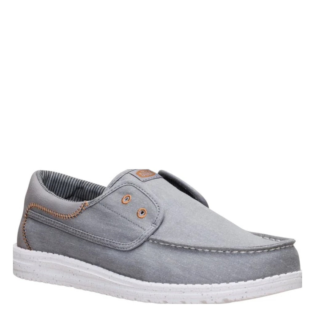 Hey Dude Wally Cru Stretch Canvas - Shoetopia Footwear