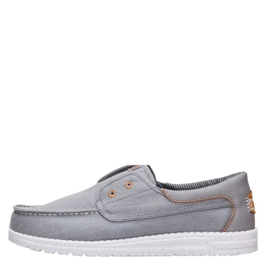 Hey Dude Wally Cru Stretch Canvas - Shoetopia Footwear
