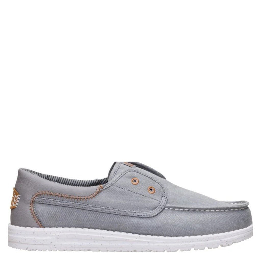 Hey Dude Wally Cru Stretch Canvas - Shoetopia Footwear