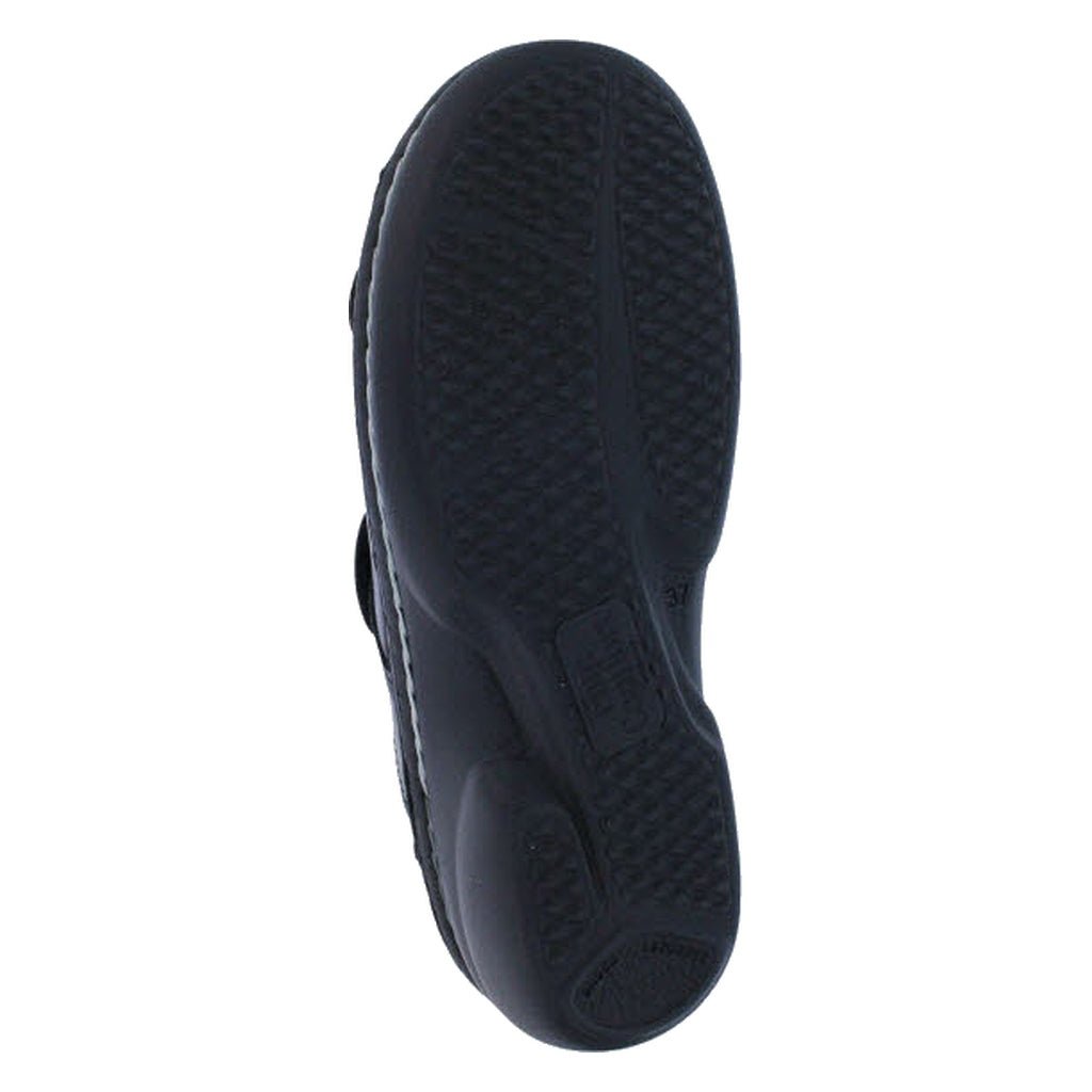 Finn Comfort, Sarezzo, Women's, Sandal, Black, Outsole view