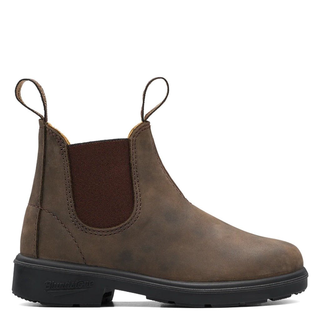 Blundstone, Kids 565, Kids', Chelsea Boot, Rustic Brown, Side view