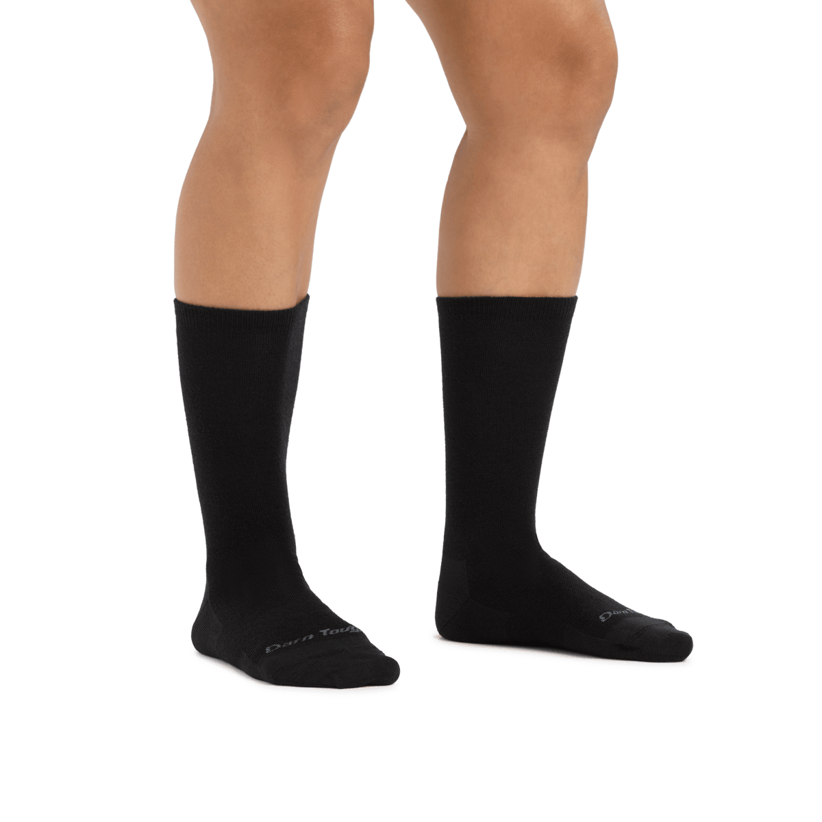 Darn Tough Women's Solid Basic Crew Lightweight No Cushion Lifestyle Sock - Shoetopia Footwear