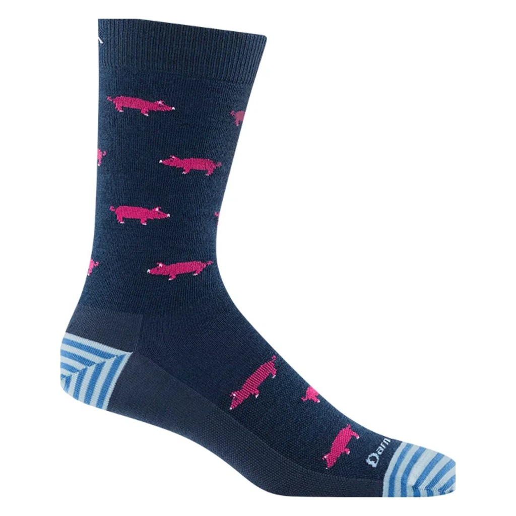 Darn Tough Men's Truffle Hog Crew Lightweight Lifestyle Sock - Shoetopia Footwear